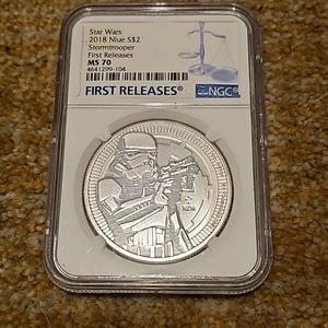 Star Wars Stormtrooper 1oz Silver Coin